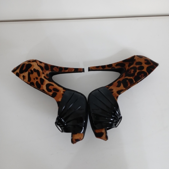 Jessica Simpson cheetah leopard heels - Picture 6 of 15